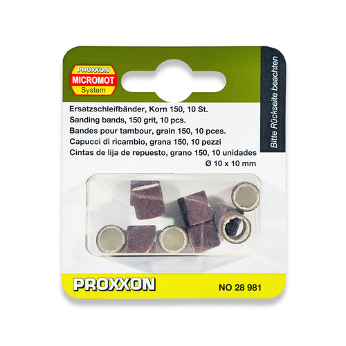 Proxxon sanding drums 10mm - proxxon, 150