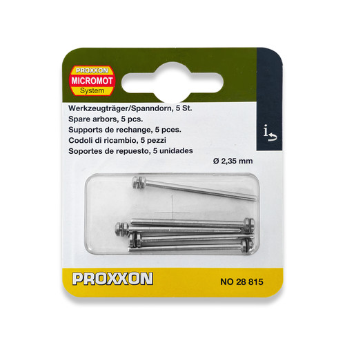 Proxxon mandrels spare arbors - proxxon,